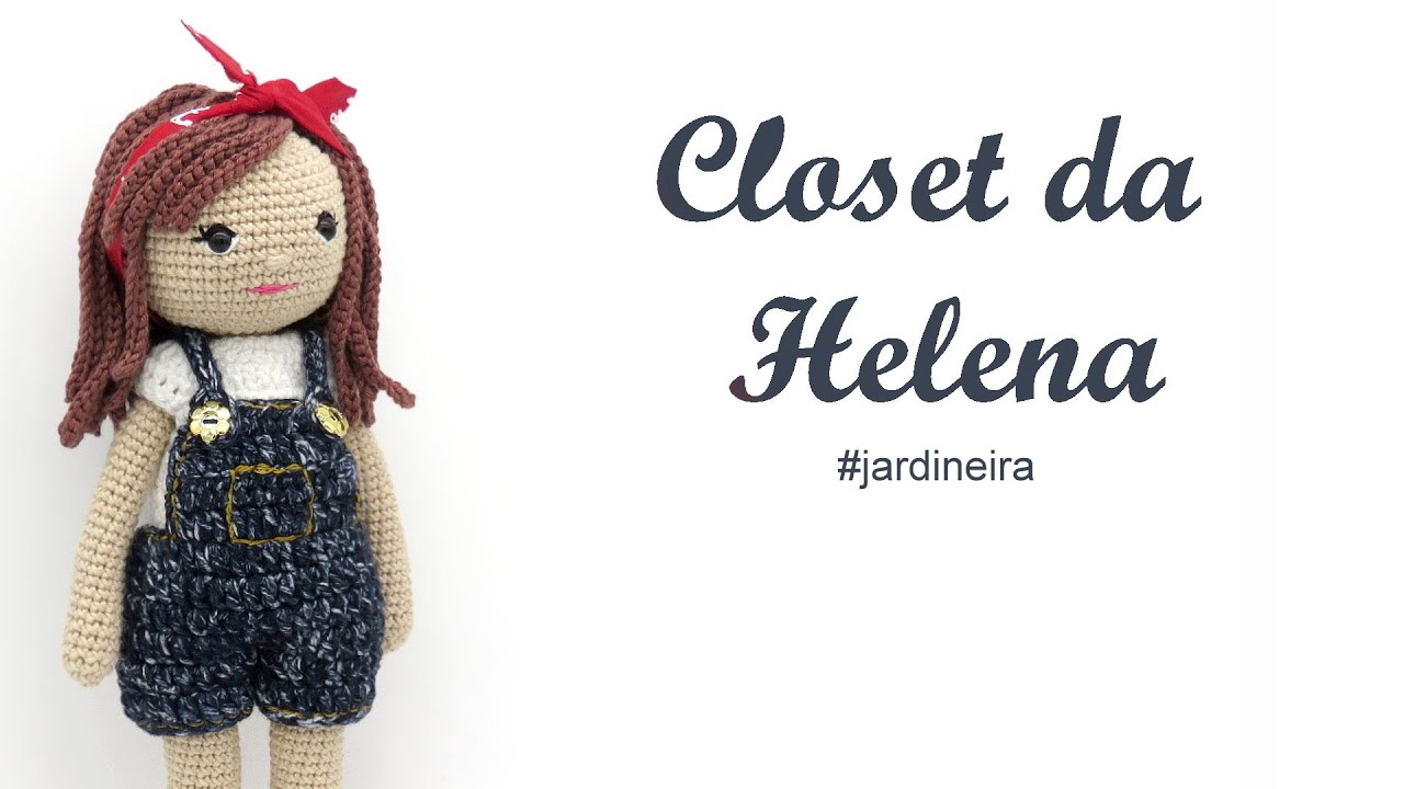 Closet da Helena - Jardineira  -  por @ArteeManhaKids