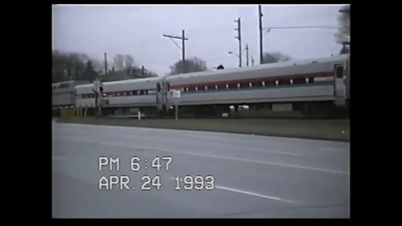 Highbury Ave Railway Crossing London, Ontario 1993