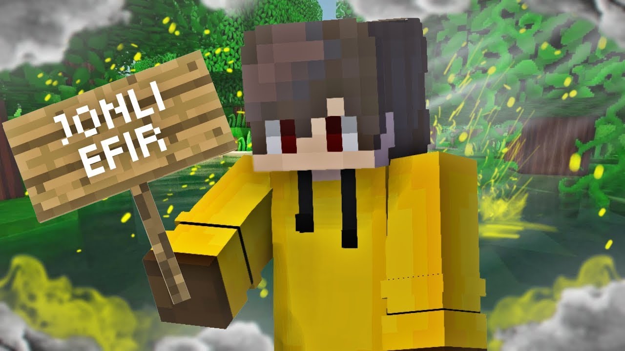 MINECRAFTDA HAYOT | JONLI EFIR