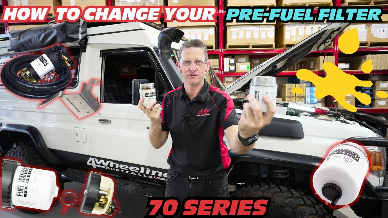Pre-fuel filter on your 70 Series