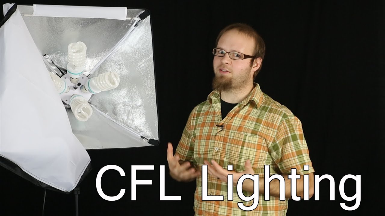 4 Socket CFL lighting softbox - DSLR FILM NOOB