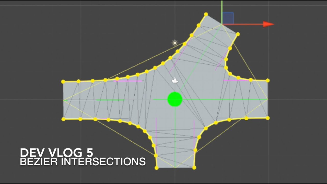 Unity procedural roads - How to create Road Intersection Street Junctions Research - Dev Vlog 5