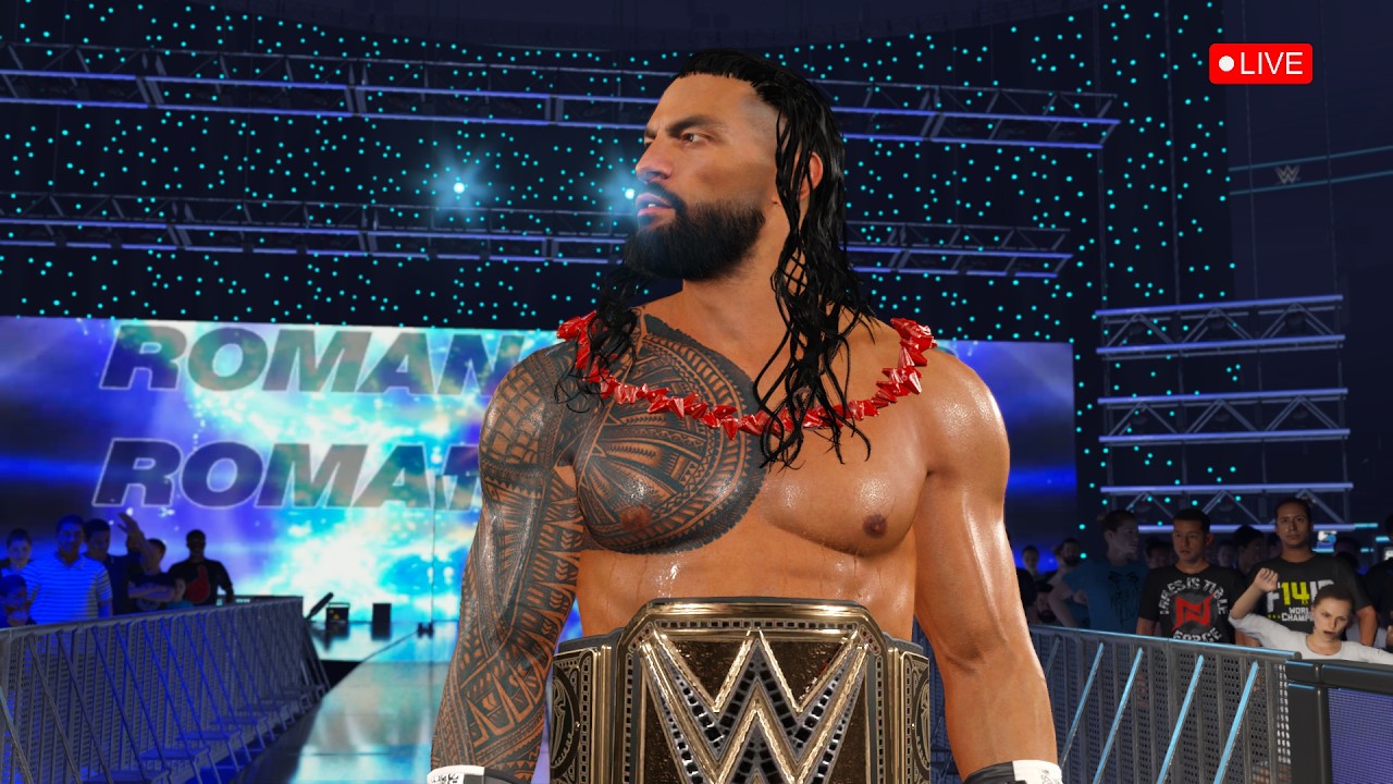 Live WWE Match: Jeff Hardy vs. Roman Reigns  | WWE 2K26 | Fit Life Gaming Mar 12, 2026