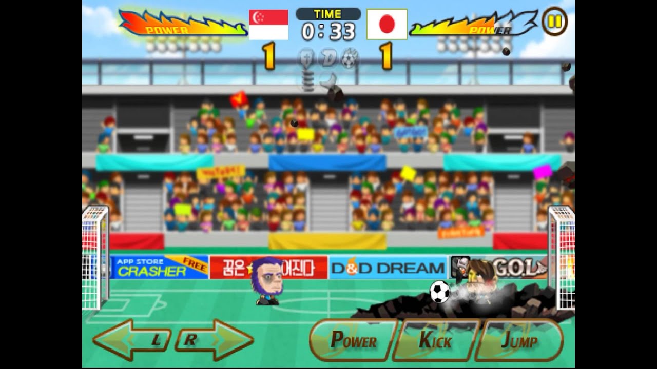 J'ai trouv&eacute; les personnage de naruto sur head soccer