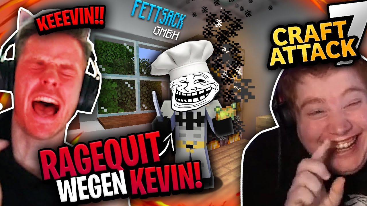 ER hat mich SO GENERVT, dass ich RAGEQUITTEN musste! CRAFTATTACK 7!