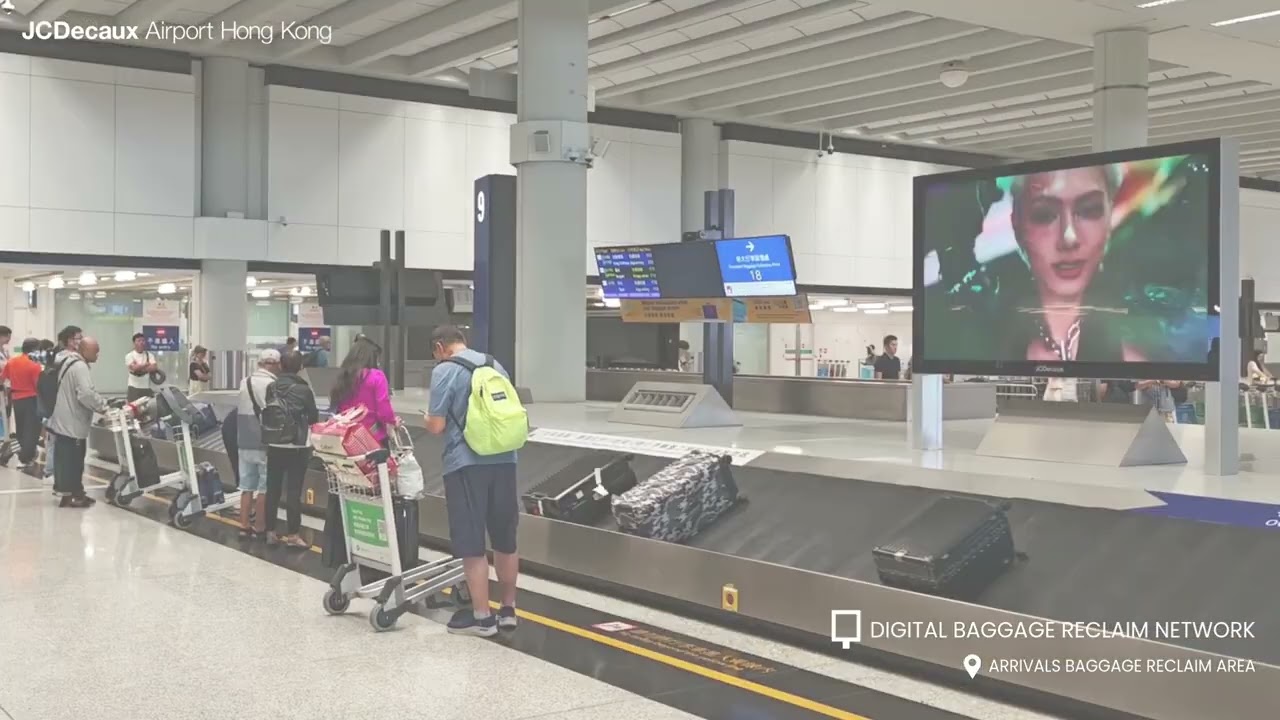 Hong Kong International Airport Advertising - SEVENTEEN Concert Campaign