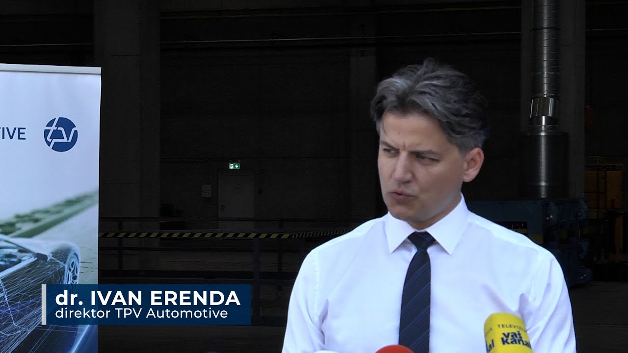dr. Ivan Erenda, direktor družbe TPV Automotive, o tovarni prihodnosti v Brezini