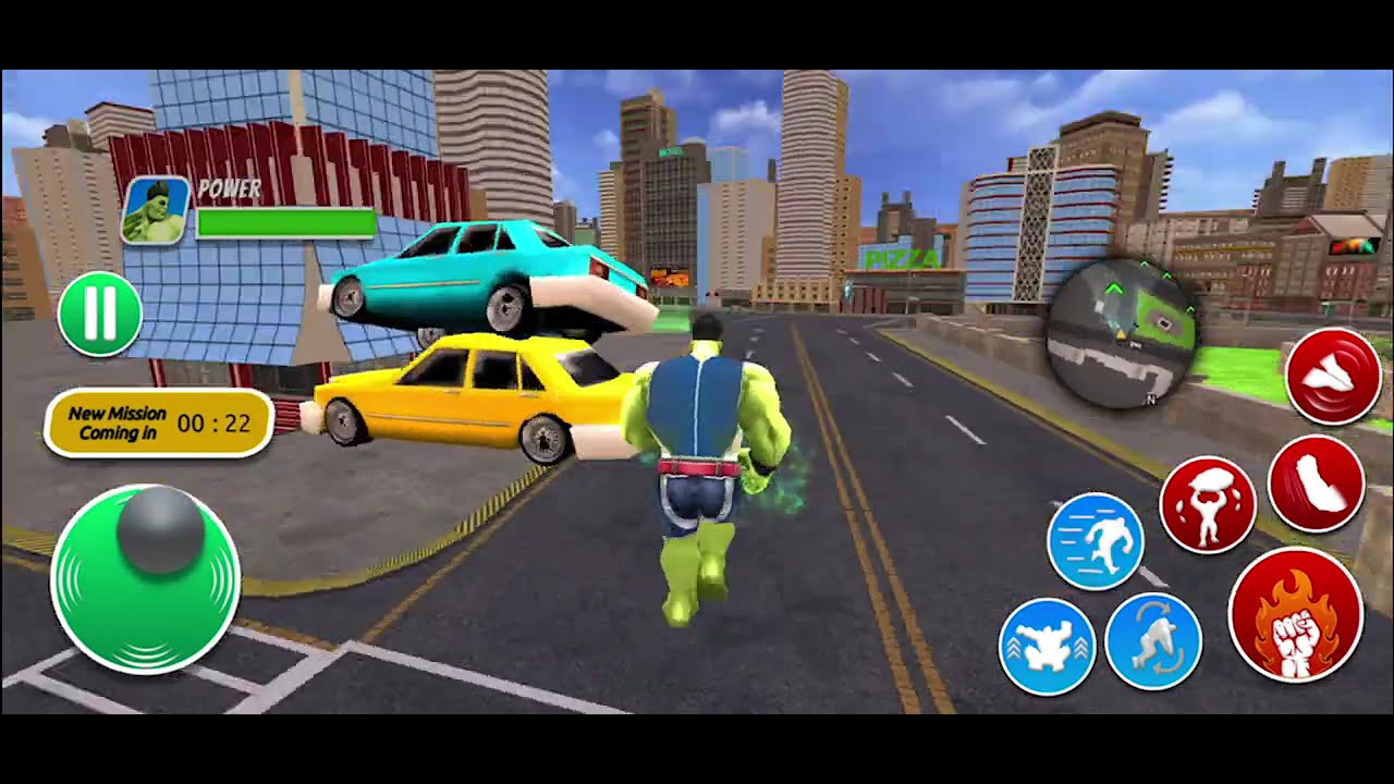 Incredible City Monster | First gameplay | mobile game | IOS | 