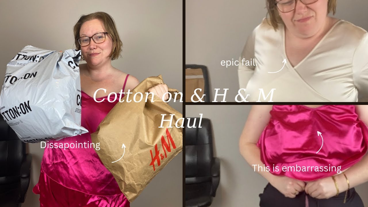 Over it: Cotton on & H&M Haul