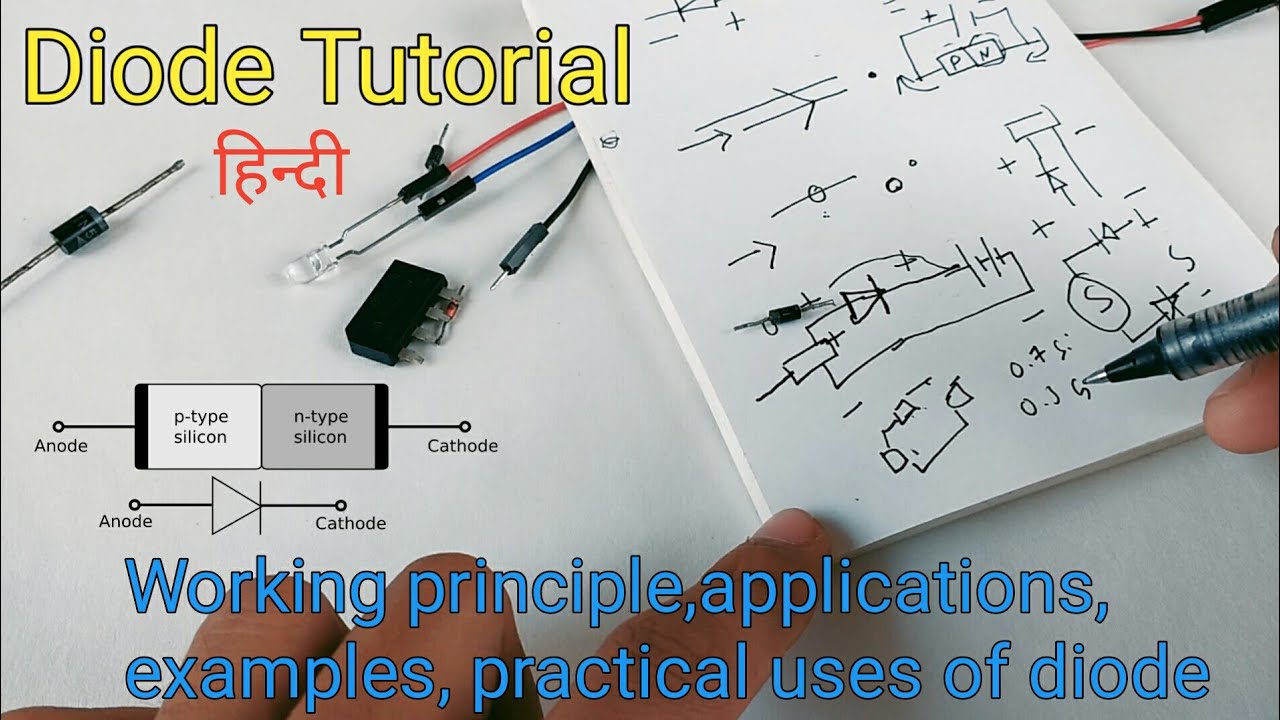 Basic electronics for beginners Diode | Electronic component Tutorial