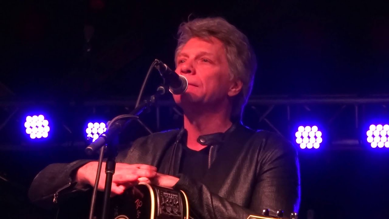 Jon Bon Jovi Blind Love Nashville 3/20/16