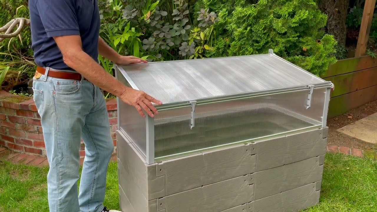 JUWEL Timber Raised Bed w. Cold Frame Assembly Instructions  (December 2021)