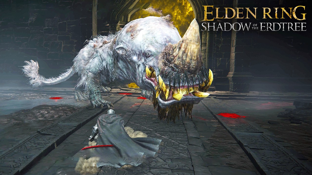Elden Ring: Shadow of the Erdtree - Golden Hippo Boss Fight (4K) No Mimic
