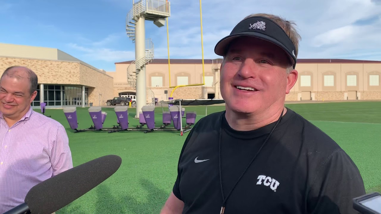Gary Patterson spring practice press availability, Pt. 2