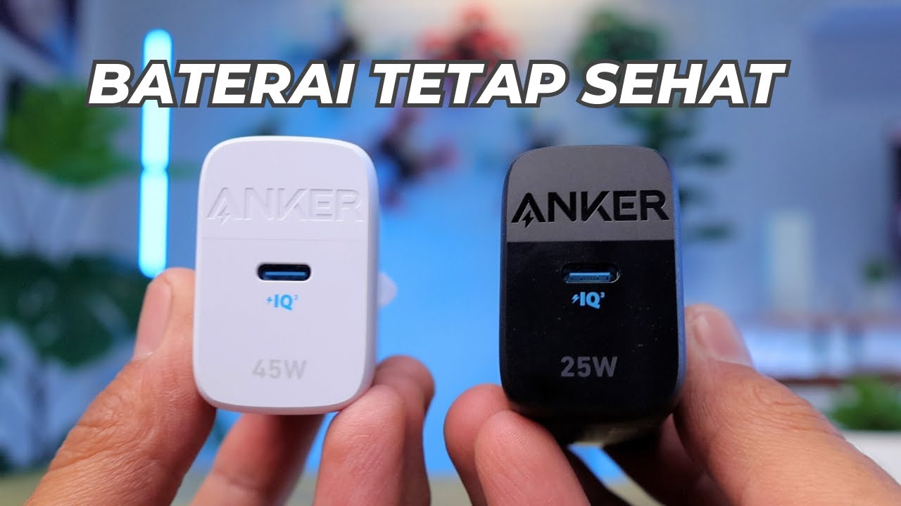 Biar BATERAI SEMUA GADGET Tetap SEHAT | Review Charger Anker 313, 312 & Kabel Anker 322