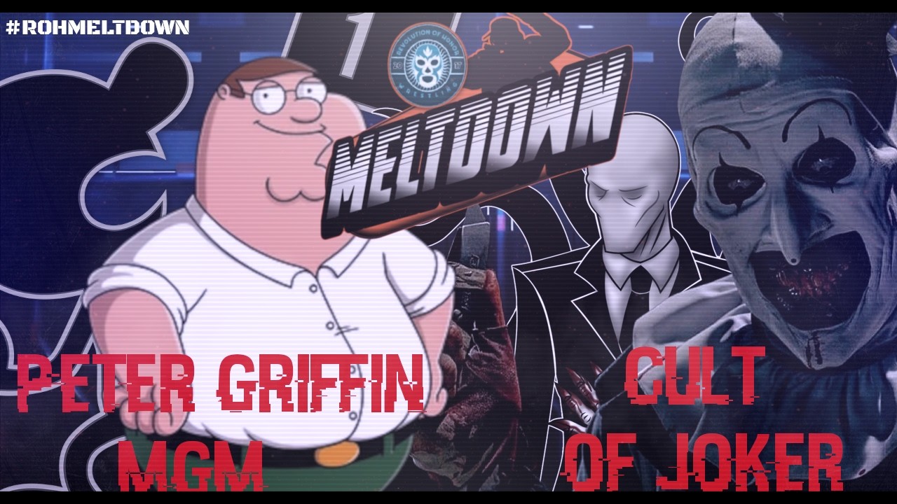 ROH MELTDOWN 24/2/2026: Peter Griffin and Mr Game and Watch VS Cult Of Joker