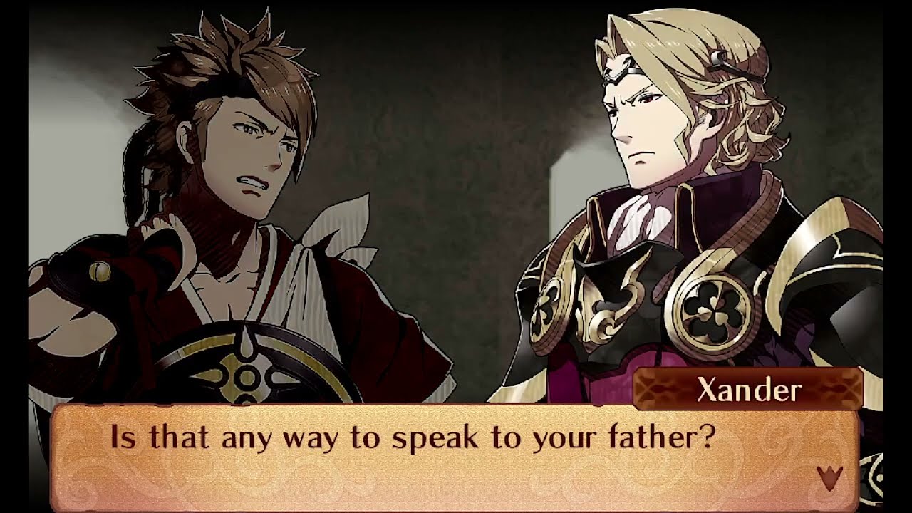Shiro & Xander Parent Child Full C-A Support Conversation