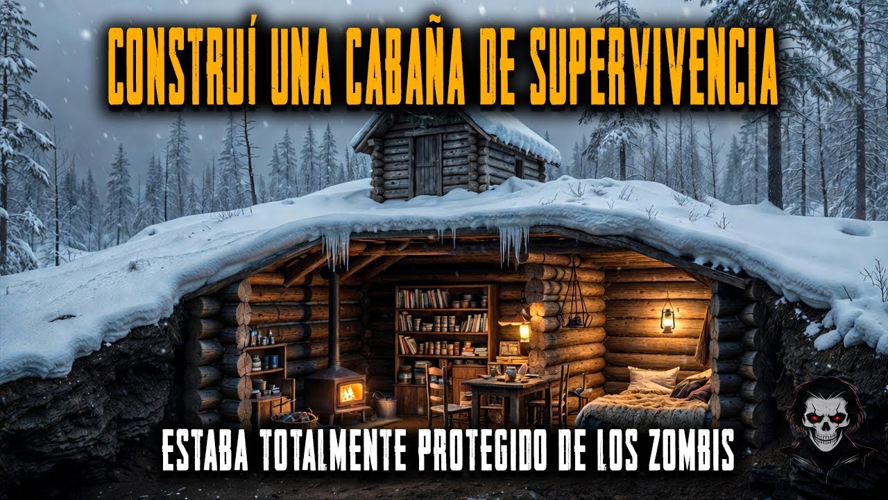 Constru&iacute; un acogedor refugio subterr&aacute;neo antes del inicio de la epidemia de ZOMBIS.