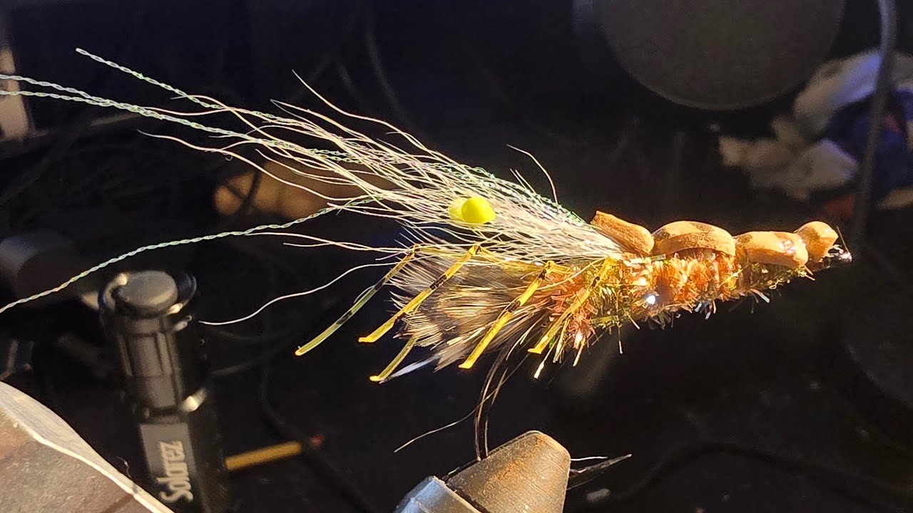 Tying some ESL Shrimp: Help me get to 10k subscribers by May!