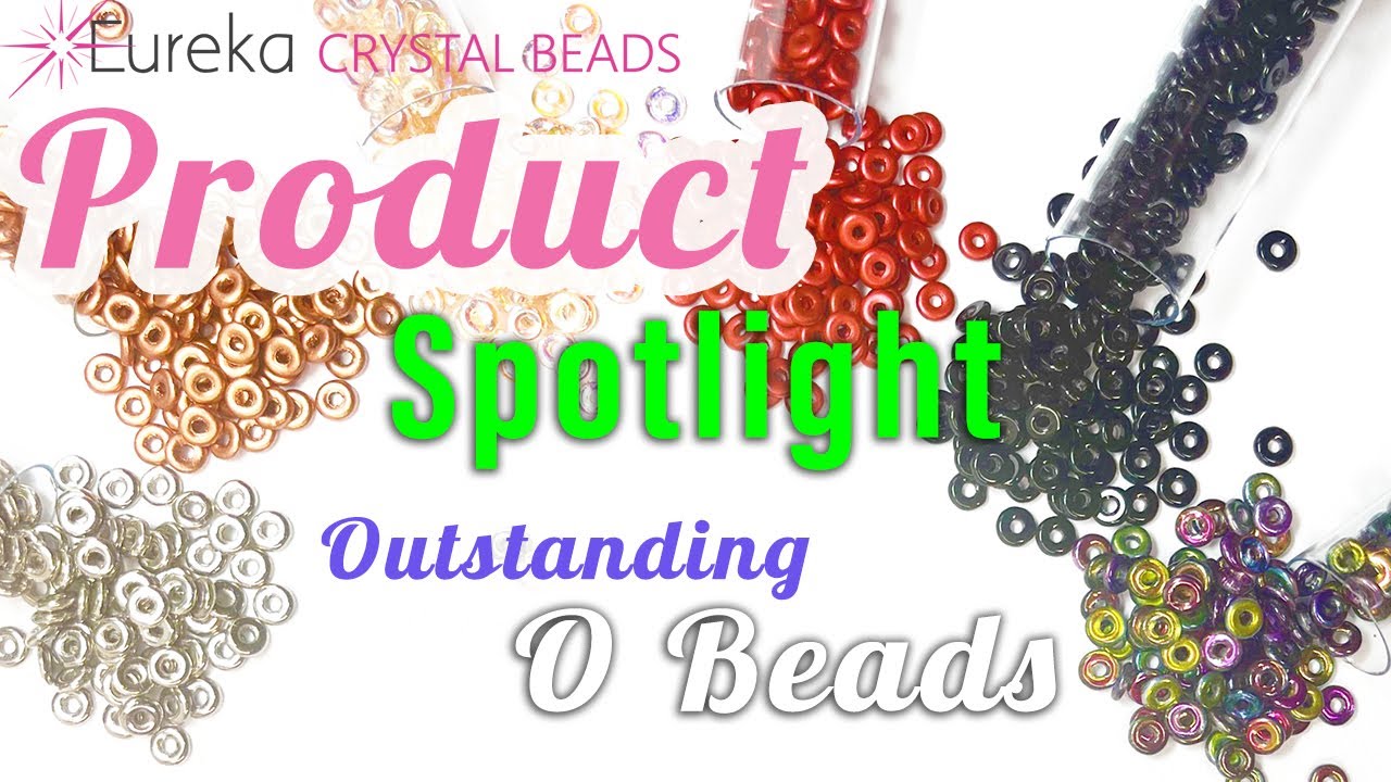 Check out our Czech Glass O-Beads. Perfect little spacers for all your DIY jewelry design projects!