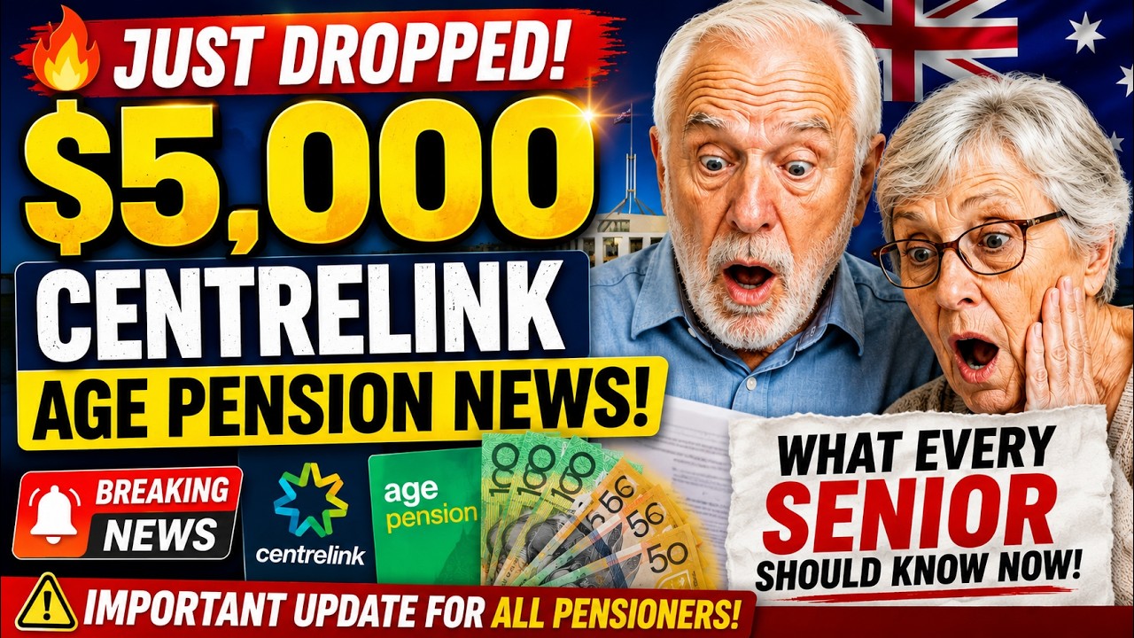 🔥 $5,000 Centrelink Age Pension News Just Dropped &ndash; What Every Senior Should Know Now!