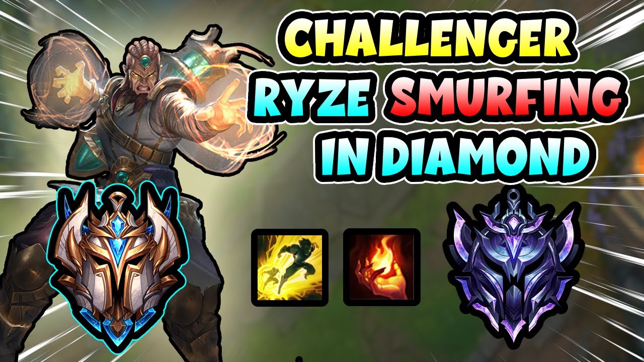 Challenger Ryze shows you how to 1V9 in DIAMOND ELO