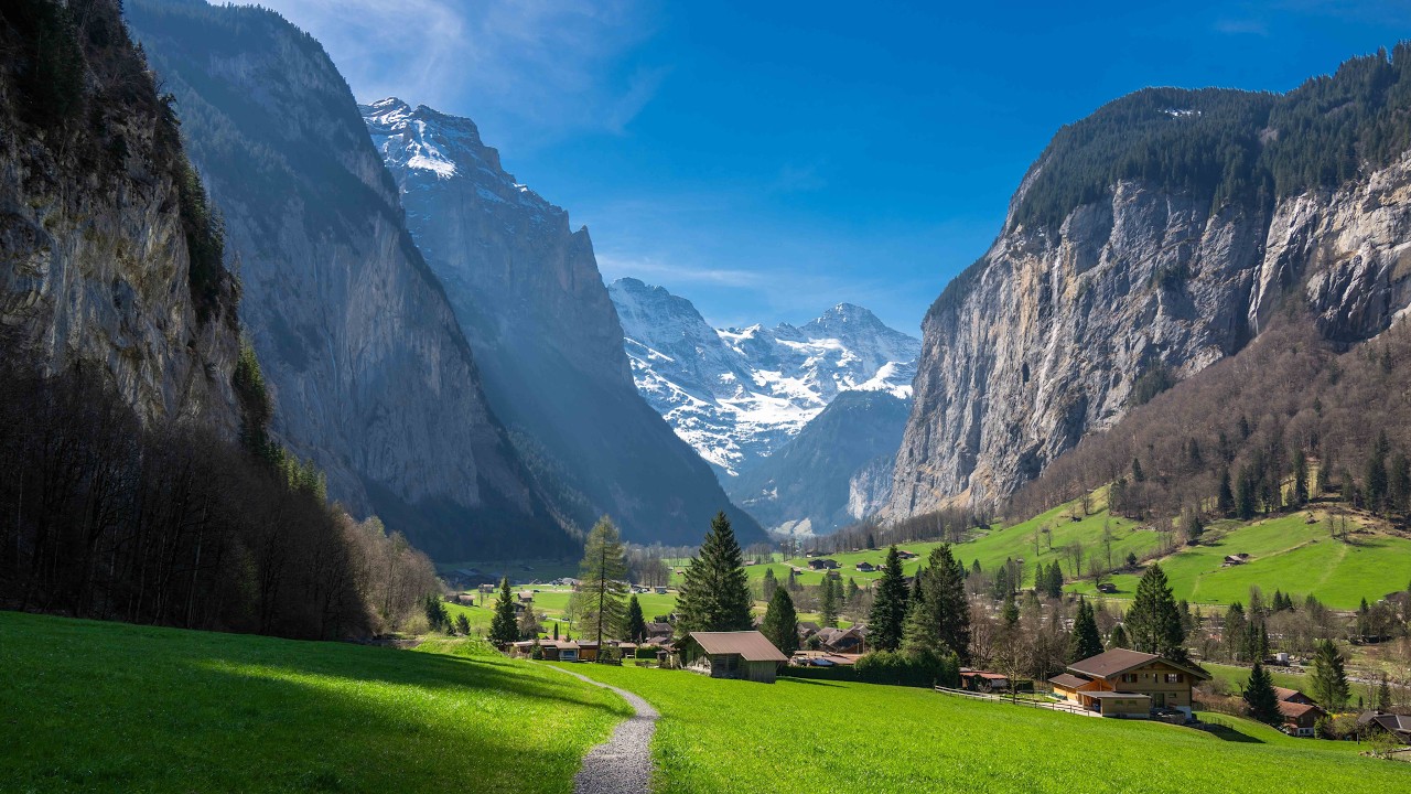 Jungfrau Region Switzerland Lauterbrunnen Schilthorn Wengen