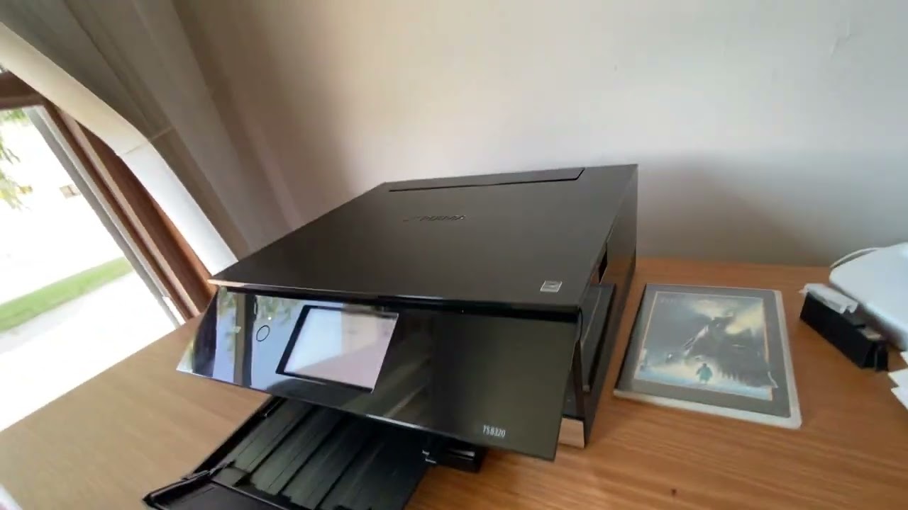 Canon Pixma TS8320 Inkjet All-In-One Printer -low Count 248 Pages Only  +video