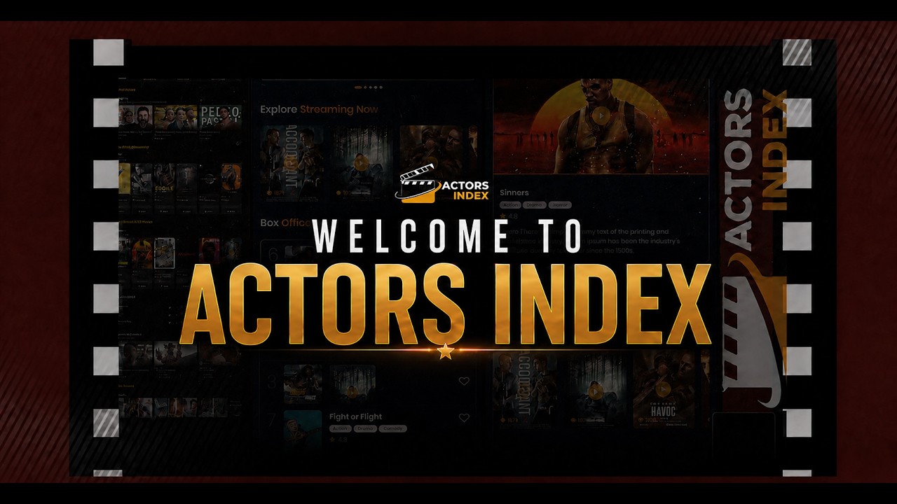 Welcome to Actors Index | Film, TV, Jobs, Streaming & Entertainment Platform