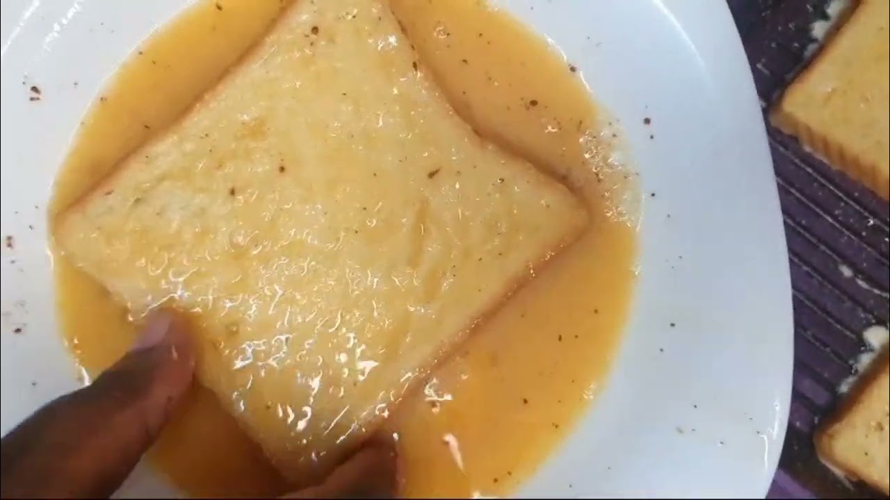 Wake up to delicious cinnamon-infused fried eggs on toast.Breakfast Delight!