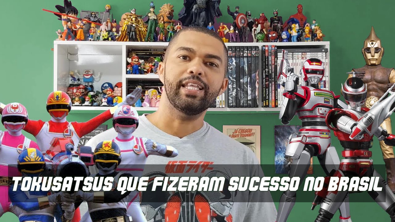 SÉRIES JAPONESAS (TOKUSATSU) QUE FIZERAM SUCESSO NO BRASIL NOS ANOS 80 E 90