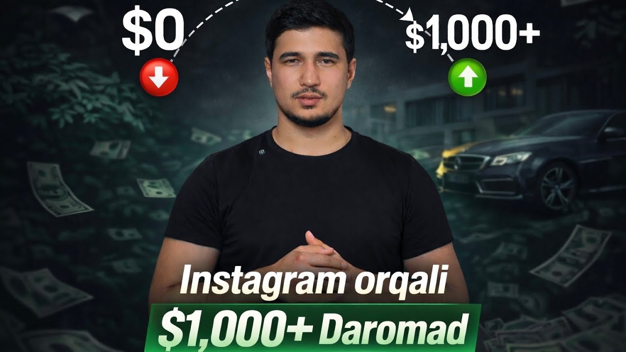 Instagram kasblari orqali $1,000+ daromad qilish
