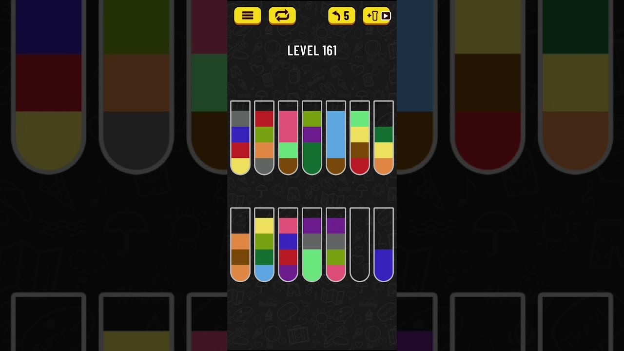 Water Sort Puzzle - level 161