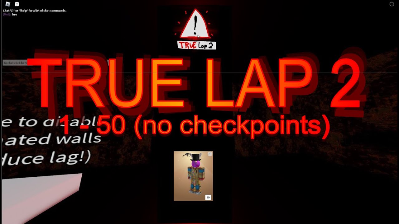 TRUE LAP 2 1-50 NO CHECKPOINTS | PM 6:06:06.606