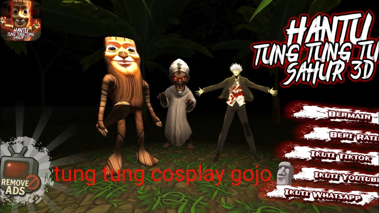 Ending nya tung tung cosplay gojo? - hantu tung tung sahur 3D
