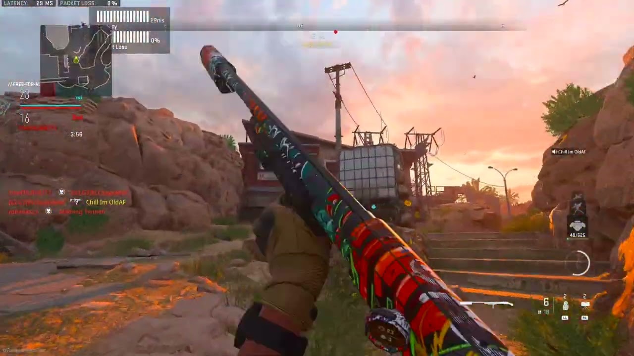 A beautiful day to shotgun some nerds in call of duty 