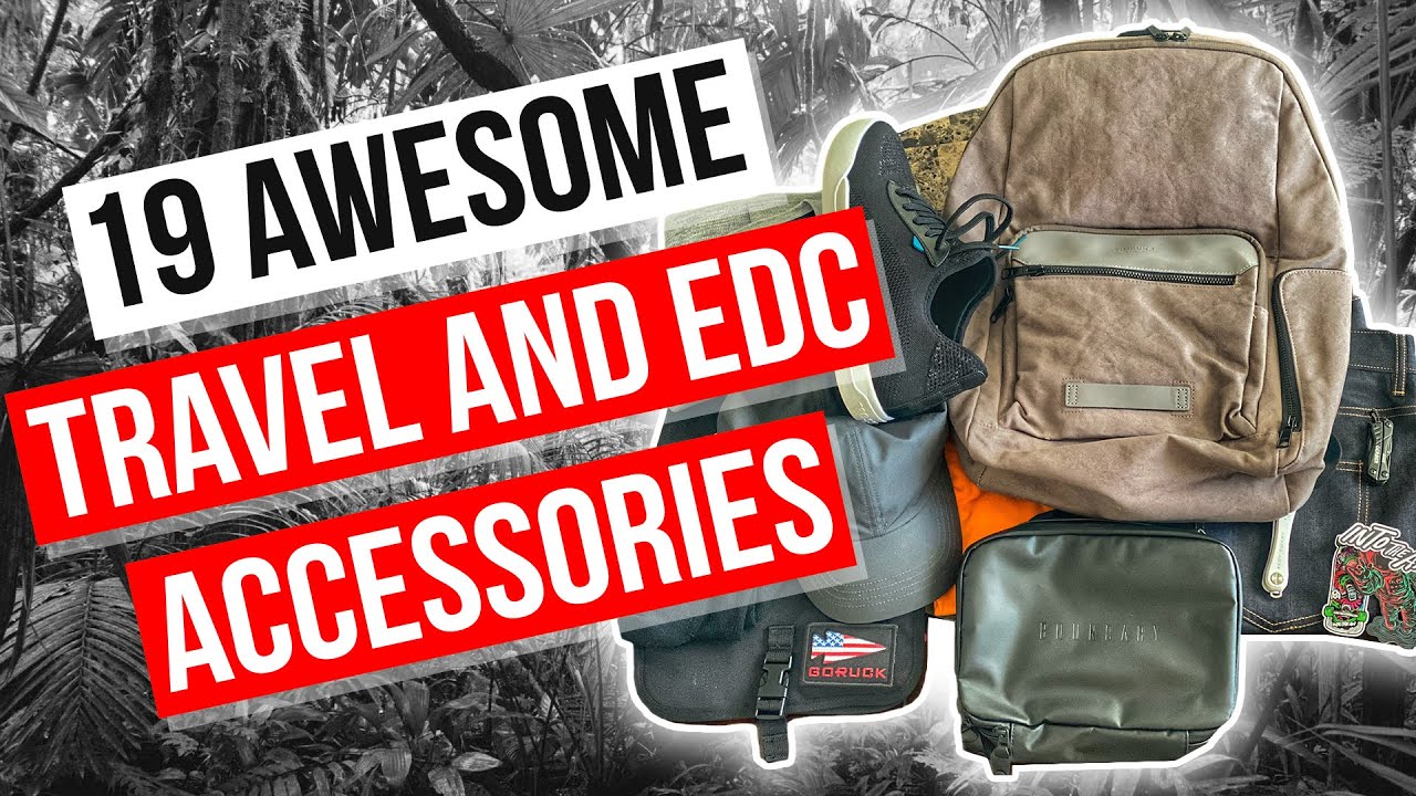 2020 Gift Guide | 19 Awesome Travel and EDC Essentials