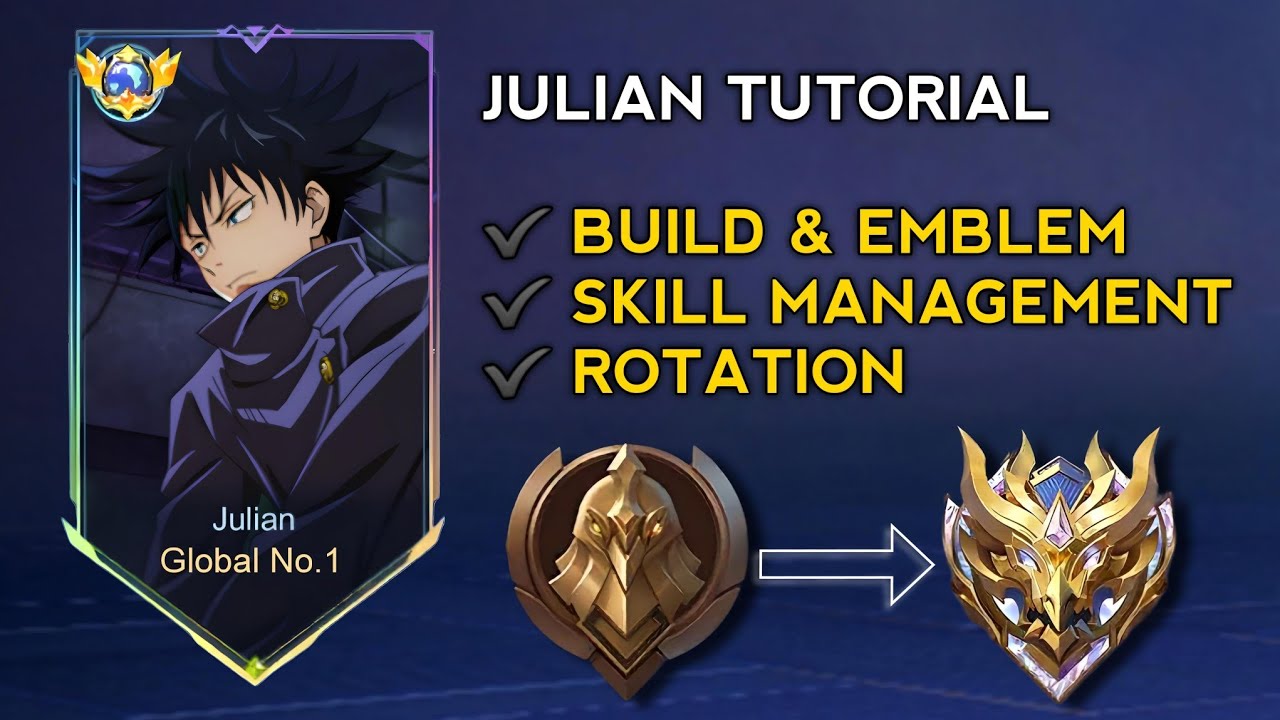 HOW TO MASTER JULIAN - DOMINATE EVERY MATCH LIKE A PRO! (easy guide for beginners) - MLBB