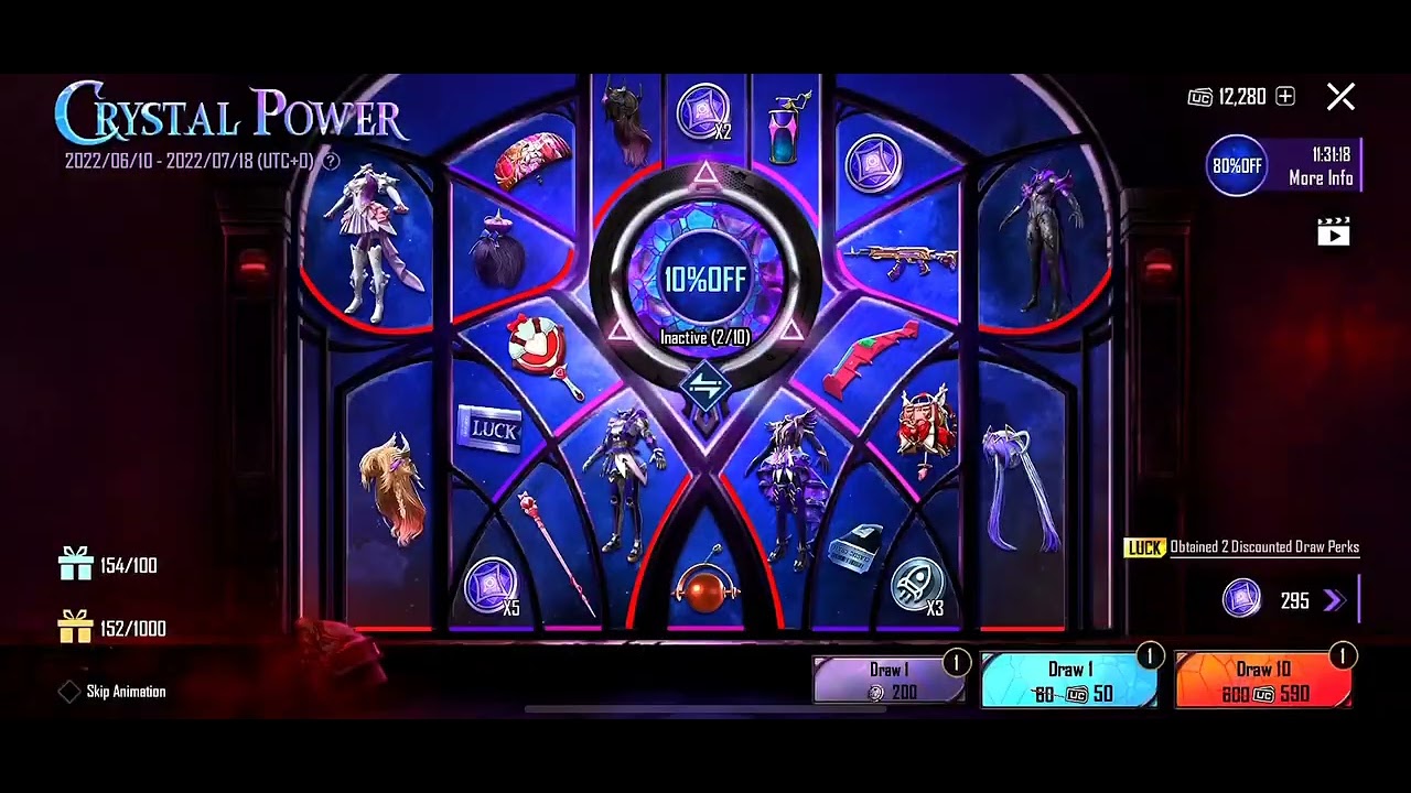 28000 $ UC 😍 OMG New 8 Mythic Crystal Power Lucky Spin || CRATE OPENING IN PUBG /BGMI