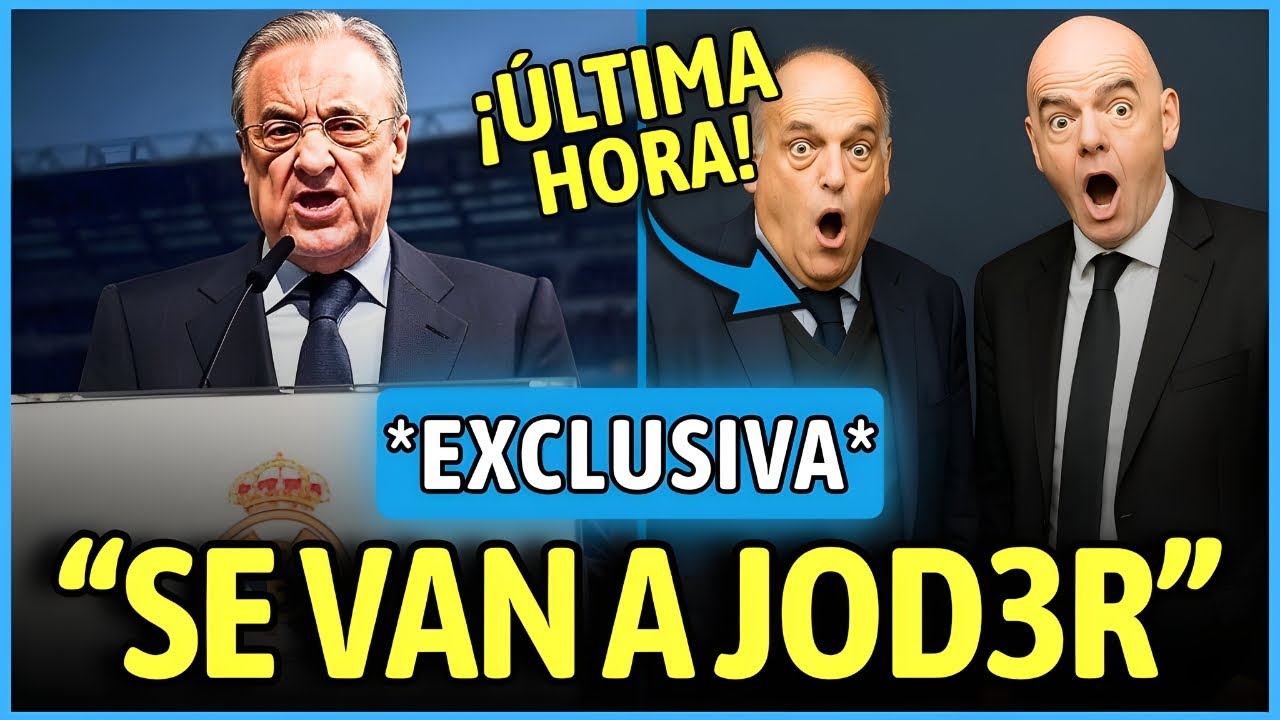 💣 &iexcl;BOMBAZO! Florentino a FAVOR de la Ley Wenger que REVOLUCIONA el F&Uacute;TBOL y CAMBIA las reglas⚽