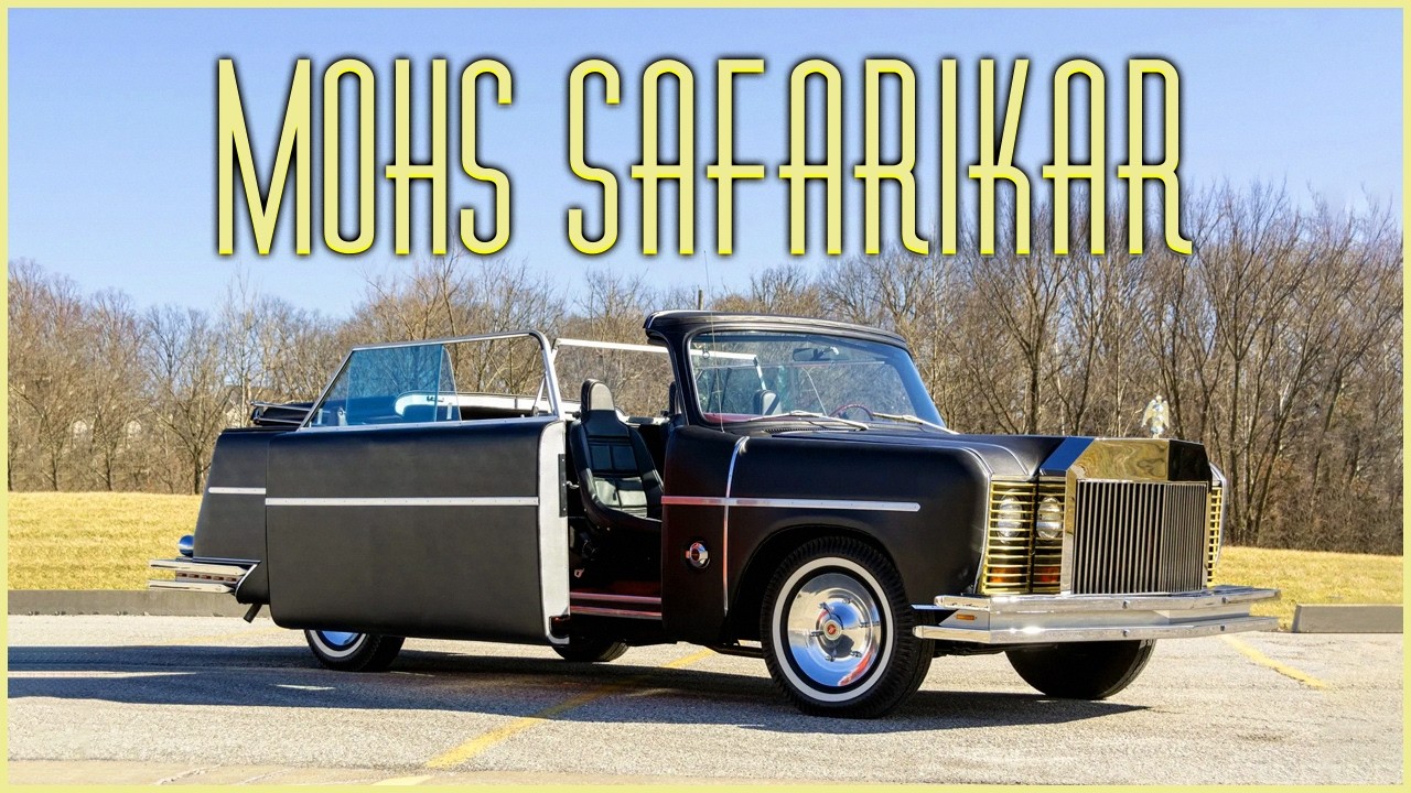 Mohs Safarikar 1973 года: идеальный роскошный автомобиль для сафари