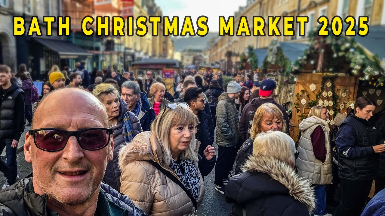 The busiest Xmas market in the West Country?