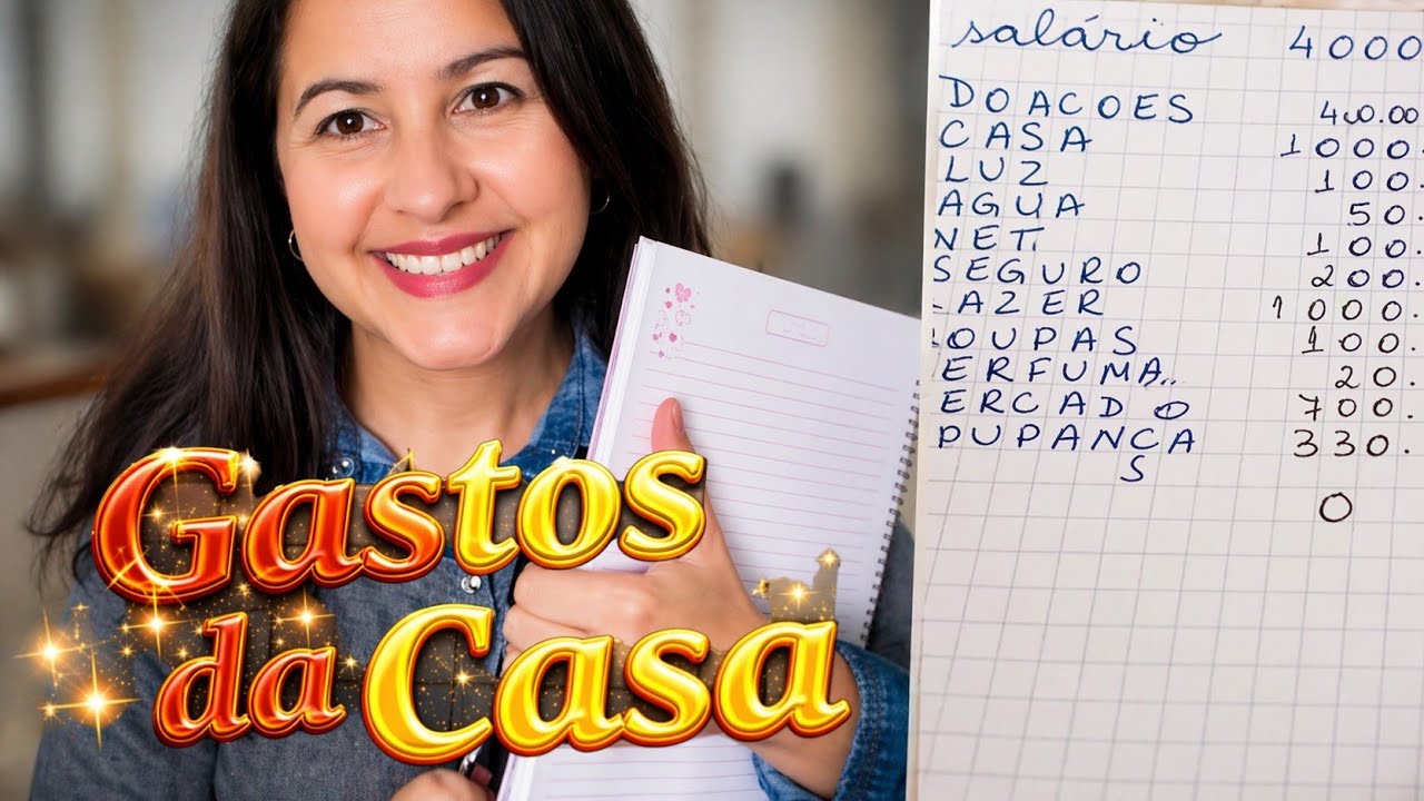 COMO  POUPAR- MEU CONTROLE DE GASTOS  NO PAPEL (FÁCIL)-  DANIELLA GORACCI