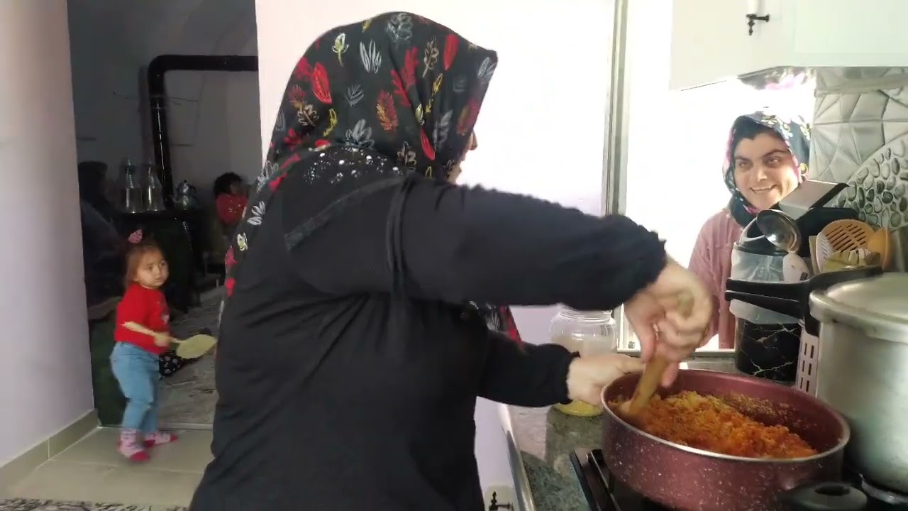 Hacerin köy hayatına misafirliğe gittim #vlog #fyp