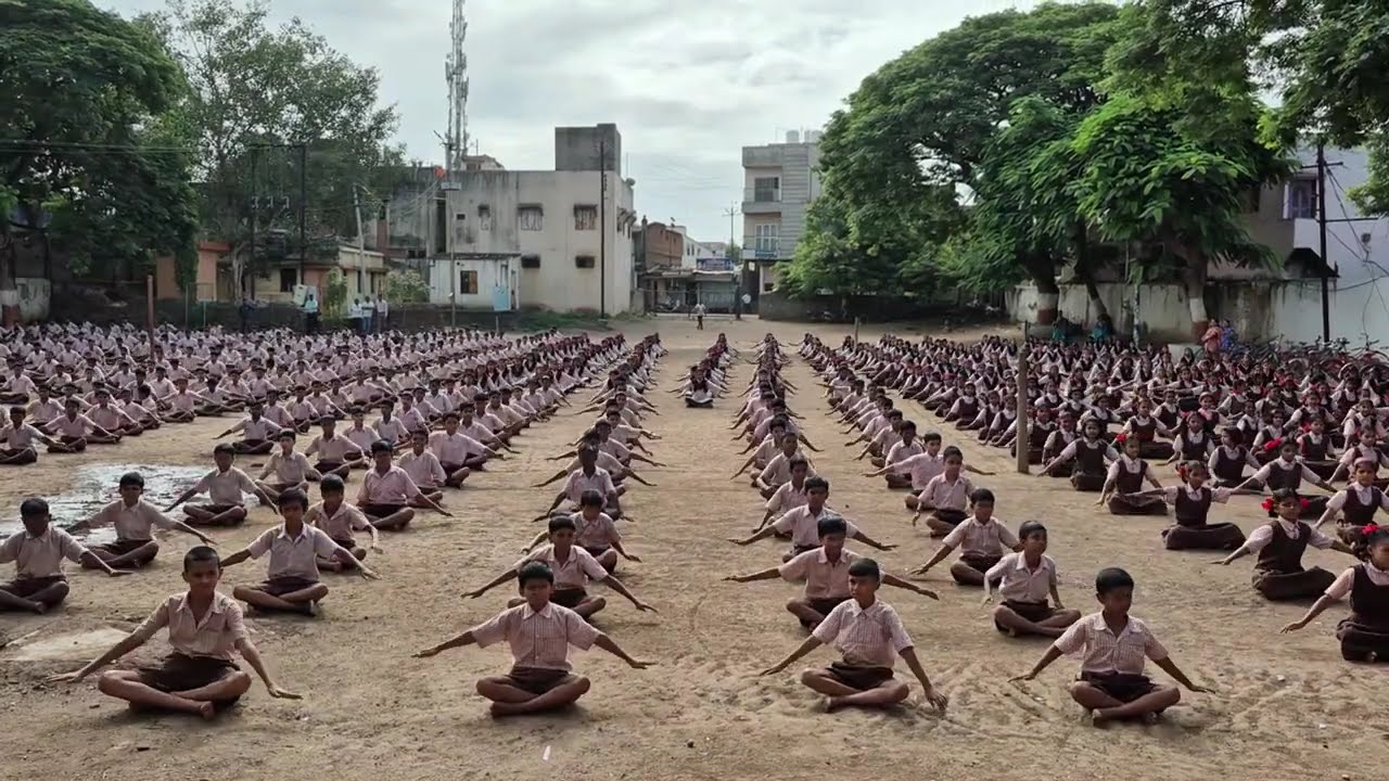 15 ऑगस्ट देशभक्तीपर गीतावर आधारित कवायत संचालन | जे. टी. एस. हायस्कूल बेलापूर