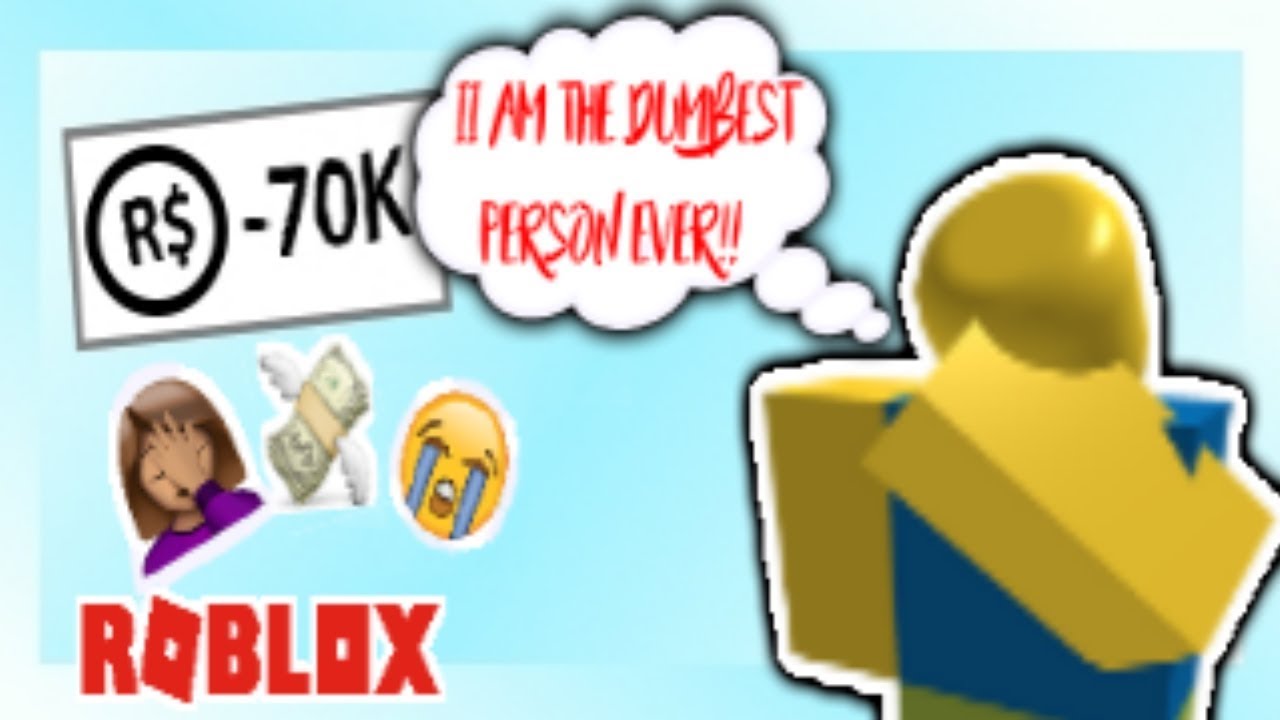 STORYTIME: I GOT SCAMMED 70K ROBUX | Krymena