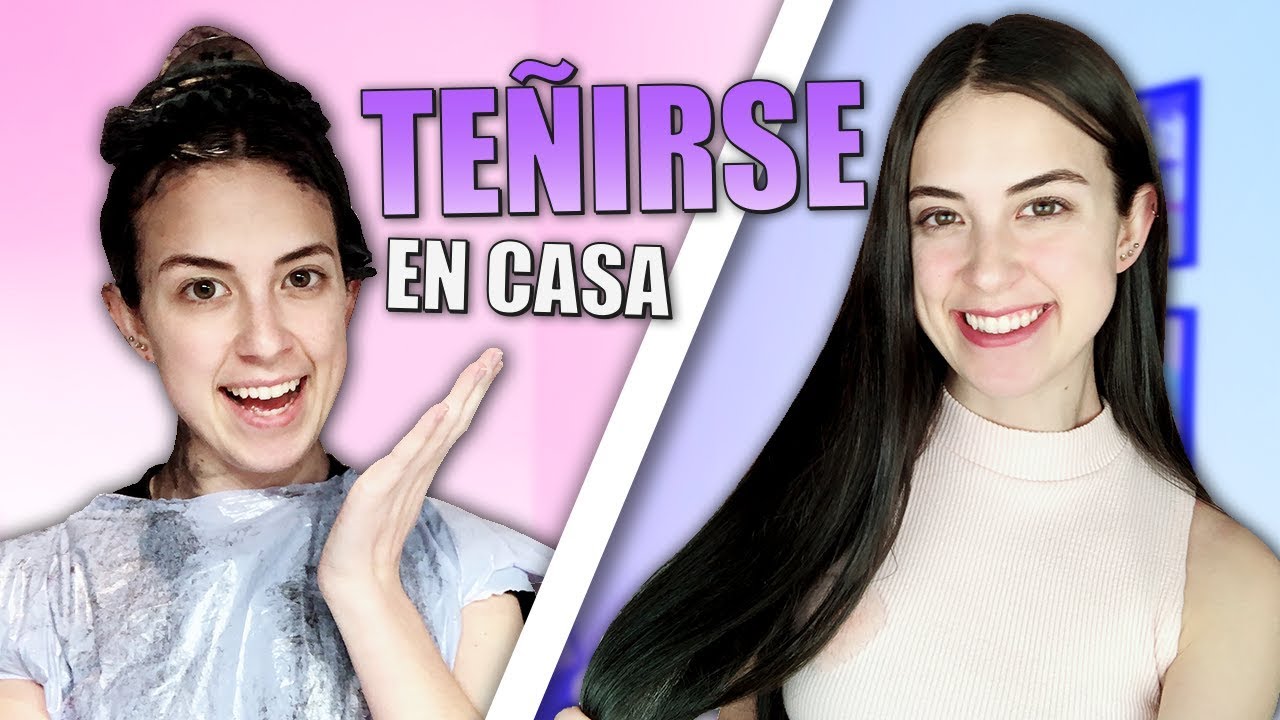 COMO TEÑIR EL CABELLO EN CASA🧖‍♀️ DE CASTAÑA A MORENA! | Miss Velours