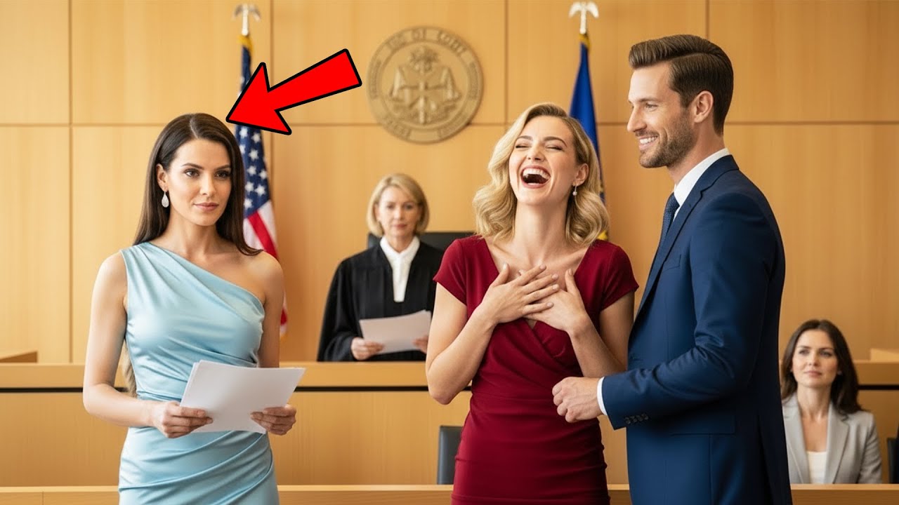 The Mistress Smiled in Court — Until the Judge Asked Who Owned the Company