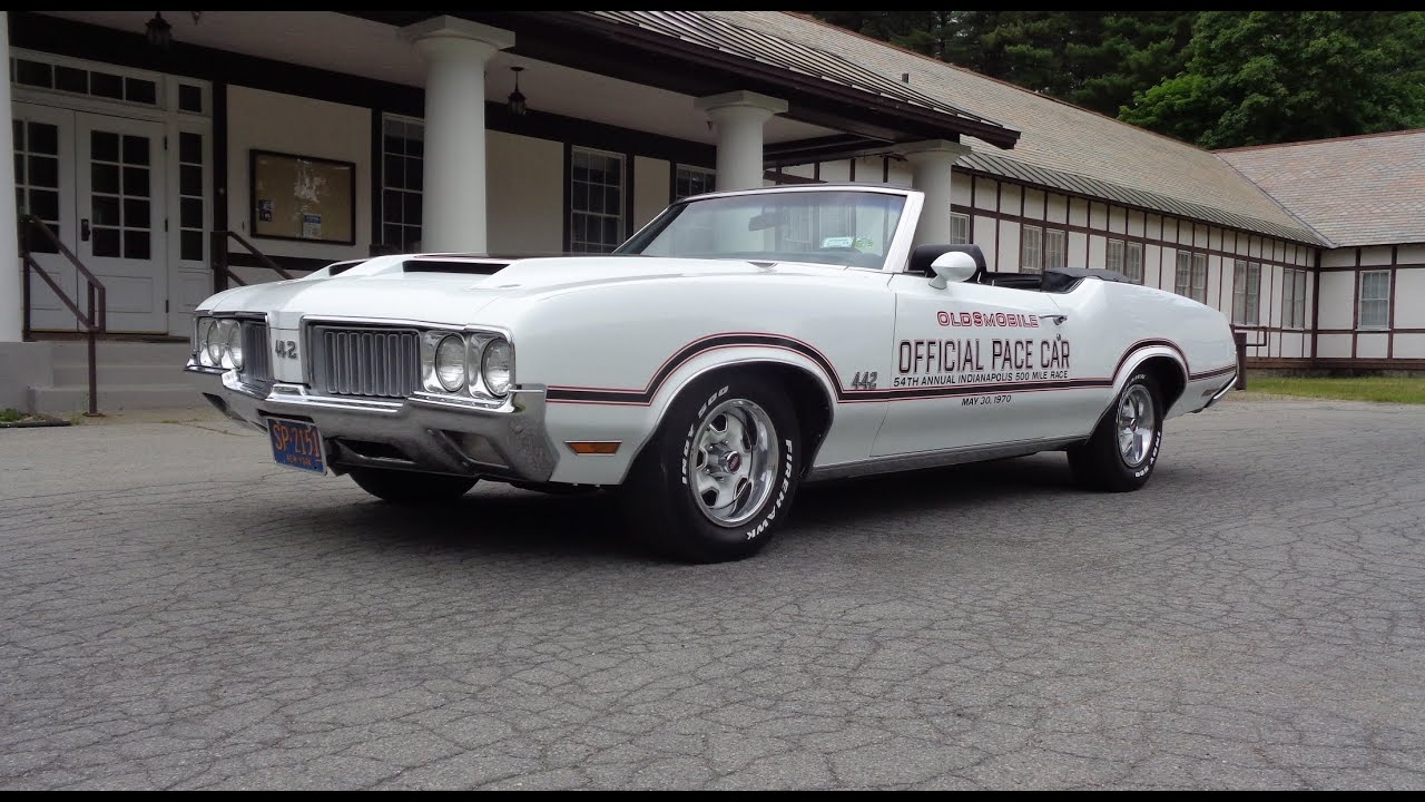 1970 Oldsmobile Olds 442 Pace Car Convertible 455 CI Engine & Ride — Моя история автомобиля с Лу ...