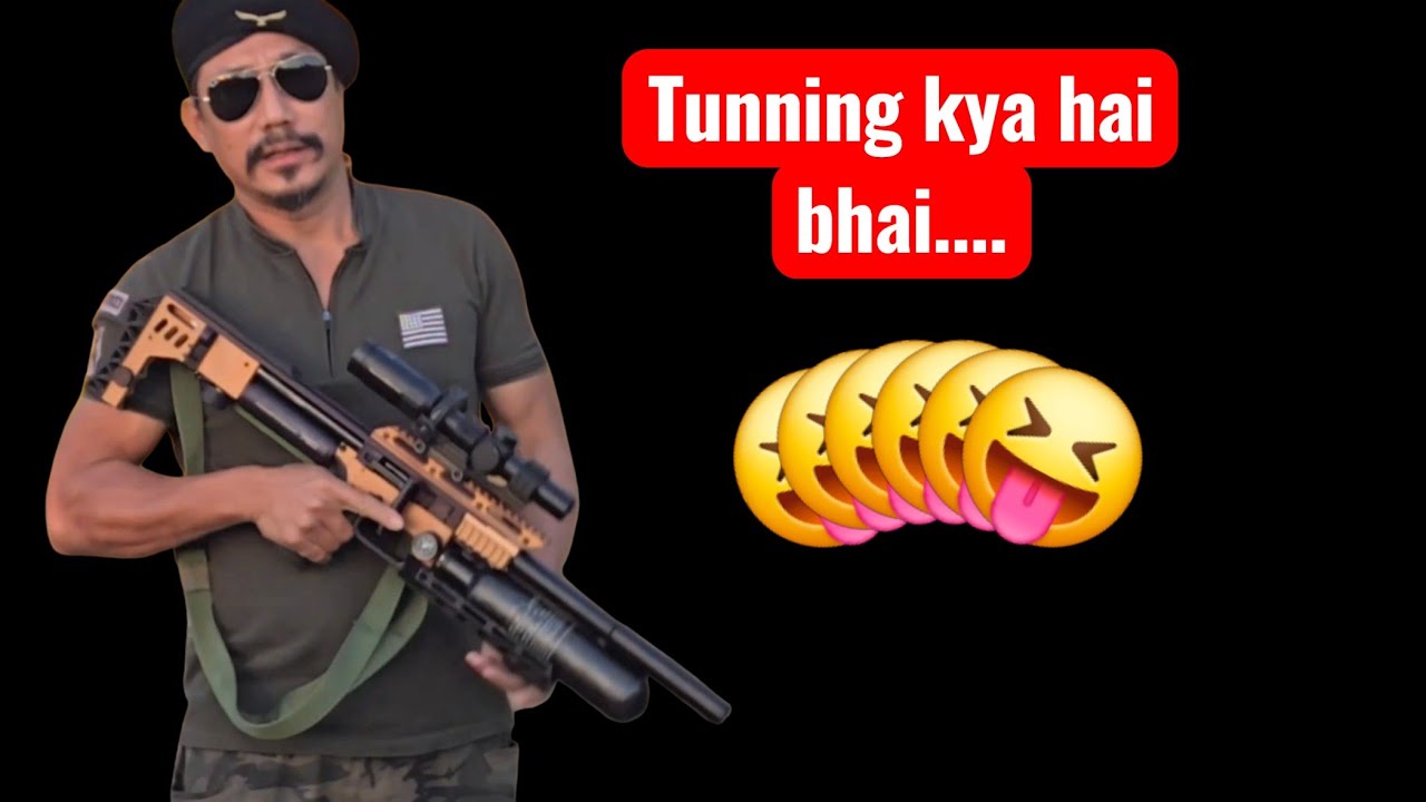Fx impact m4//Airgun tunning//tunning kya hai re bhai//Fx impact m4 chal shooting at 65mtrs😝😝